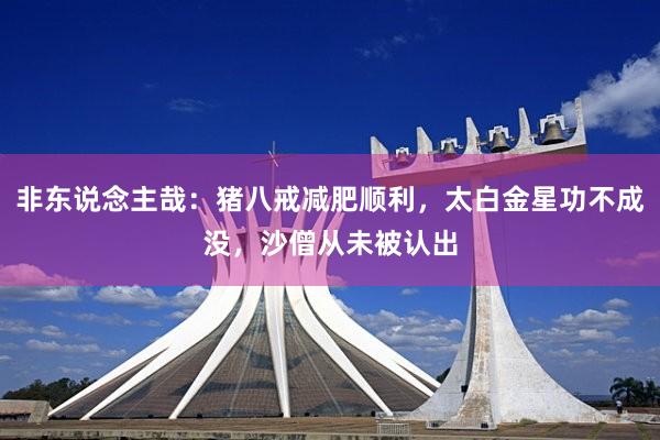 非东说念主哉：猪八戒减肥顺利，太白金星功不成没，沙僧从未被认出