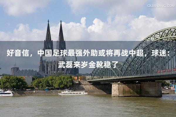 好音信，中国足球最强外助或将再战中超，球迷：武磊来岁金靴稳了